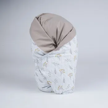 Zavinovačka Tulimese Náhradní povlak křehké rostlinky cappuccino VELIKOST NÁHRADNÉHO POVLAKU: POVLAK 80X80 CM