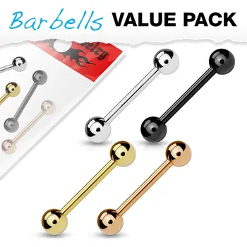 Piercing Piercing do jazyka z chirurgické oceli VB-035