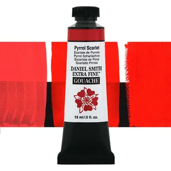 Vodová barva Kvašová barva Daniel Smith 15 ml - Pyrrol Scarlet