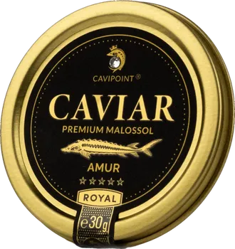 konzervovaná ryba CaviPoint Caviar Premium Malossol Amur Royal 30 g