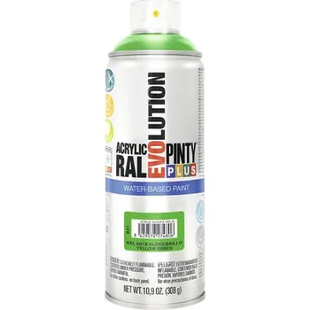 Barva ve spreji Barva ve spreji PINTYPLUS EVO vodní báze 400ml RAL6018