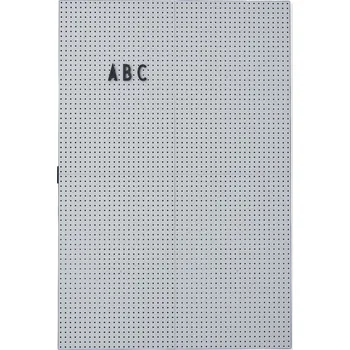 Magnetická kreslící tabulka Design Letters, Tabule Design Letters A3 světlý šedá - Formadore