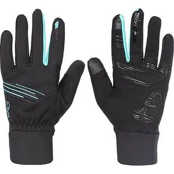 Módní doplněk Etape Jasmine WS+ dámské rukavice černá-mint Velikost oblečení: S