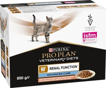 Krmivo pro kočku Purina Pro Plan Veterinary Diets Feline Adult kapsička NF Advanced Care Salmon 10x 85 g