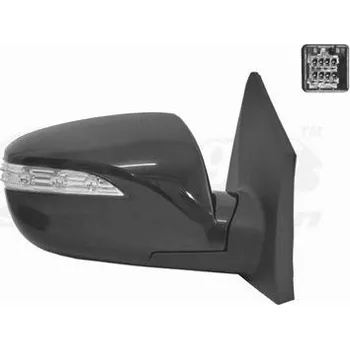 Auto zrcátko Vnější zpětné zrcátko VAN WEZEL 8257818
