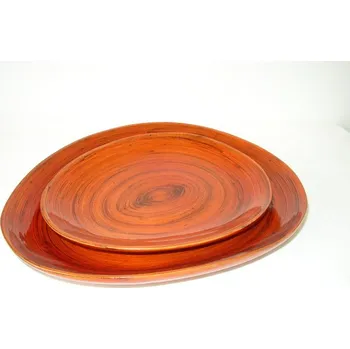 Axin Trading s.r.o. Bambusová miska oranž