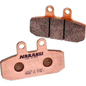 Brzdová destička Brzdové destičky Naraku sinter, Aprilia, Honda, Derbi, Malaguti NK430.06/S