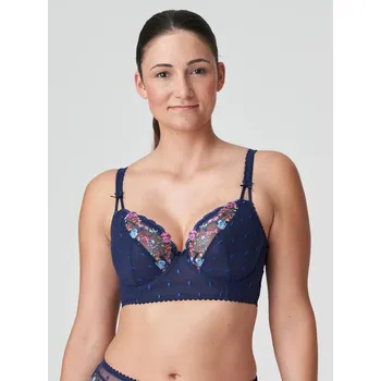 Podprsenka podprsenka polokorzetová nevyztužená PrimaDonna - Sedaine water blue 70F