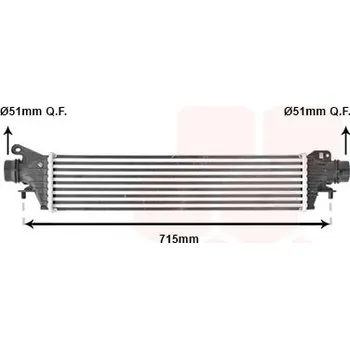 Motor automobilu Chladič turba VAN WEZEL 37014705