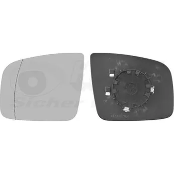 Autosklo Sklo do zrcátka, vnější zrcátko VAN WEZEL 3081831