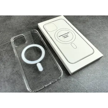 Pouzdro na mobilní telefon iPhone 12 PRO MAX Magsafe kryt průhledný