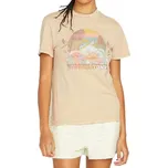 Dámské tričko Volcom Farm To Yarn Lock It Up taupe S