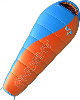 Spacák Husky Kids Merlot New L 145 oranžový/modrý 145 cm