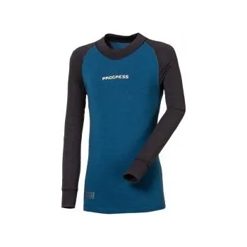 Progress CC NDRD atnracit/petrol 164; Modrá triko