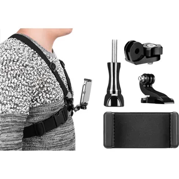 Telesin Hrudní pás Chest mount pro akční kamery i telefon
