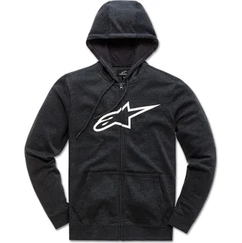 Pánská móda ALPINESTARS mikina AGELESS II Zip Fleece black/white - XL