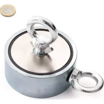 Magnet fishing SOLLAU Fishing magnet / Neodymový magnet pro lovce pokladů oboustranný s magnetickou silou 250 kg