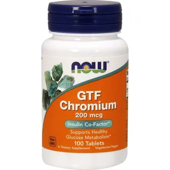 Now Foods Chromium GTF 200 µg 100 tbl.