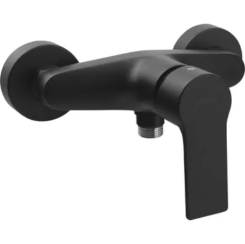 Vodovodní baterie Sapho PAX nástěnná sprchová baterie, černá mat