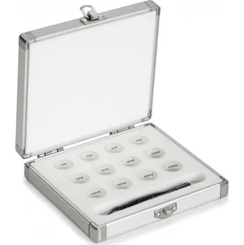 Sada zkušebního závaží Kern 1 mg - 500 mg, OIML F1, hliníkové pouzdro, s možností akreditované kalibrace