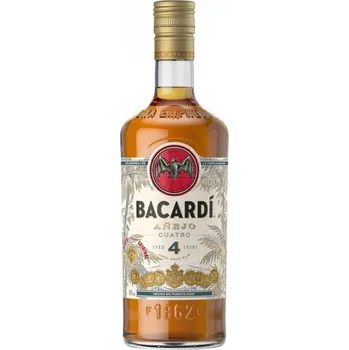 Rum Bacardi Cuatro 4YO 1,0l 40%