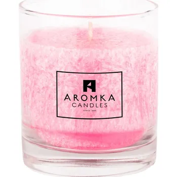 Svíčka Přírodní vonná svíčka palmová - AROMKA - Whiskovka, 200 ml Vůně: Verbena