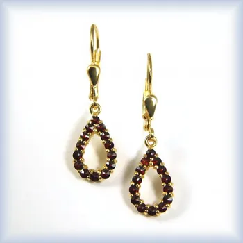 Náušnice bílé zlato