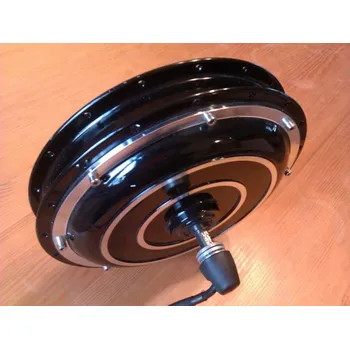 Elektrokolo Elektromotor 500W/36V s přímým náhonem do PŘEDNÍHO kola pro čelisťové brzdy, včetně řídící jednotky a akcelerátoru - STANDARDNÍ řídící jednotka s páčkovým akcelerátorem