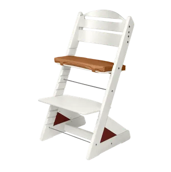 Dětsný nábytek Dětská rostoucí židle Jitro Plus bílá Barva volitelného klínu.: Ořech