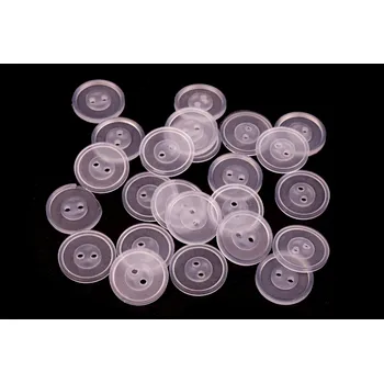 Knoflík Knoflík cíchový vel.28 - 17,8mm čirý (10ks/bal.)