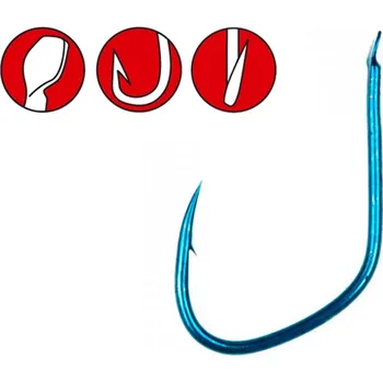 Rybářský háček Gamakatsu - Háčky LS-2210S, vel. 14, bal. 25ks, blue - VÝPRODEJ