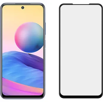 Picasee 3D ochranné tvrzené sklo s rámečkem pro Xiaomi Redmi Note 10 5G - černé