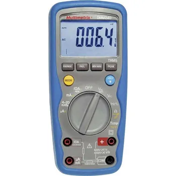 Multimetr Multimetrix DMM 240 multimetr, vodotěsnost (IP67), CAT III 1000 V, CAT IV 600 V, displej (counts) 40000, P06231413
