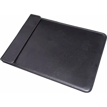 pouzdro na notebook Kožené pouzdro s klopou na MacBook černá
