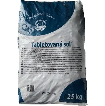 Sůl do myčky Tabletová sůl 25kg Salinen 1000Kg (paleta) (regenerační solné tablety Solivary)