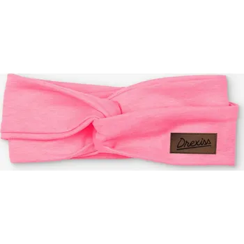 Zimní čelenka Drexiss čelenka TWIST NEON PINK Dospělá (vel.4) obvod 54-59cm