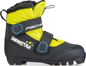 Běžkařské boty Fischer Snowstar černé/žluté 2021/22