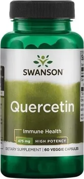 Přírodní produkt Swanson Quercetin High Potency 475 mg 60 cps.