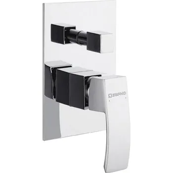 Vodovodní baterie Sapho GINKO podomítková sprchová baterie, 2 výstupy, chrom