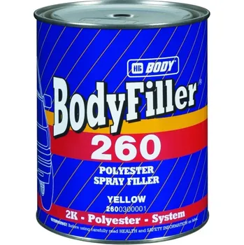 Tmel HB BODY Body 260 Tmel stříkací s tužidlem 1lt