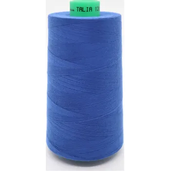 Nit Ariadna polyesterová niť Talia 120 - 5000m modrá barva 886