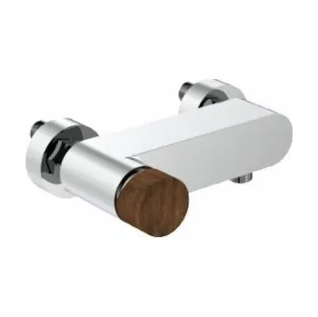 SAT Fusion sprchová bat. páka tm.dřevo SATBSFU268DT