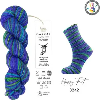 Příze Příze Happy Feet 3242 Gazzal