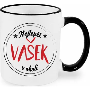 Hrnek - Nejlepší Vašek v okolí Barva: Černá