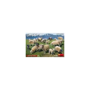 Plastikový model 1/35 Sheep (15 pcs.)