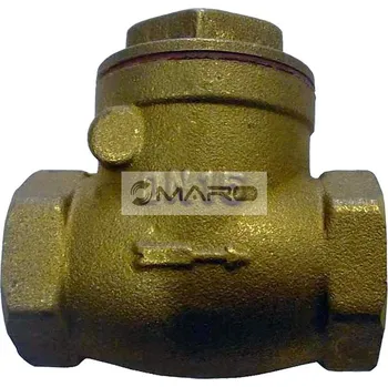 Fitinka Geos AGT Klapka zpětná mosazná vodorovná 5/4", 130 E DN 32