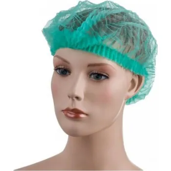 Čepice jednorázová PD CLIP 100 ks zelená L