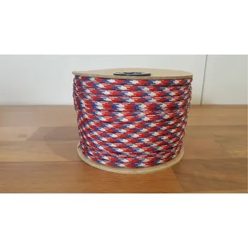 Lany Paracord 550 - TRIKOLÓRA - CZ/SK/FR (Paracord trikolora - cz/sk/fr)