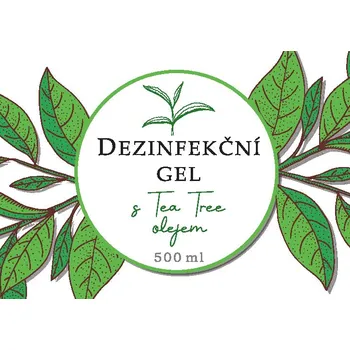 Dezinfekce Antibakteriální bezoplachový gel 500ml