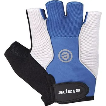 Cyklistické rukavice Cyklistické rukavice pánské Etape Grip modrá/bílá vel. S